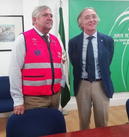 El Delegado de Salud ha firmado el convenio (JUNTA) 