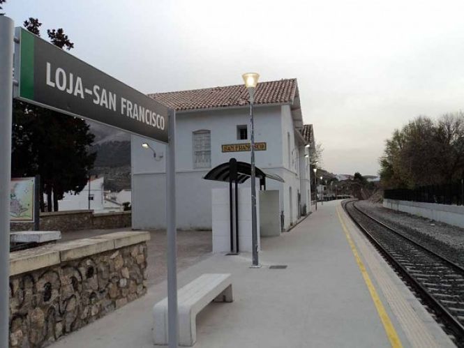 Estación Loja - San francisco (ELCORTODIGITAL.ES)