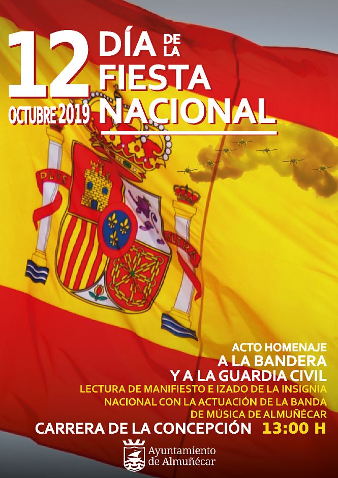 Almuñécar celebrará la Fiesta Nacional (AYTo. ALMUÑÉCAR)