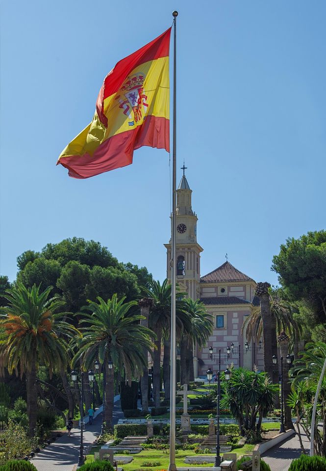 Bandera de España en Motril (AYTO. MOTRIL)