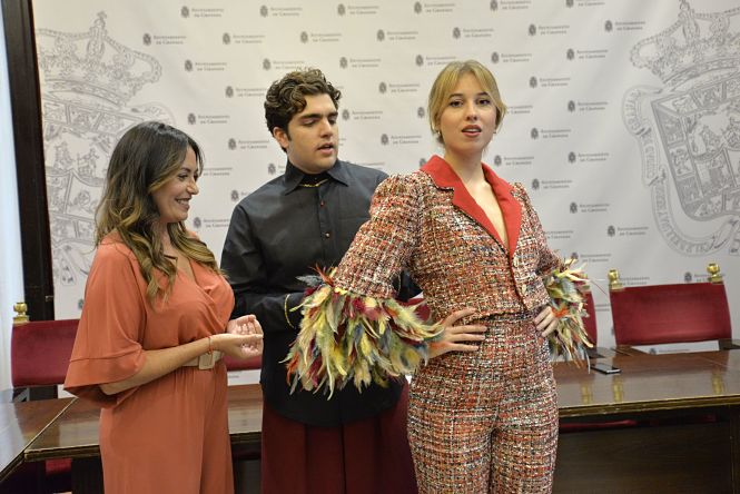 Presentación del desfile de Adolfo Pardo (JAVIER ALGARRA)