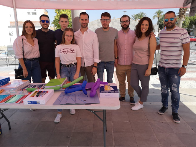 Voluntarios que han participado en la campaña (PSOE) 