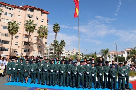Almuñécar ha homenajeado a la Guardia Civil (AYTO. ALMUÑÉCAR) 
