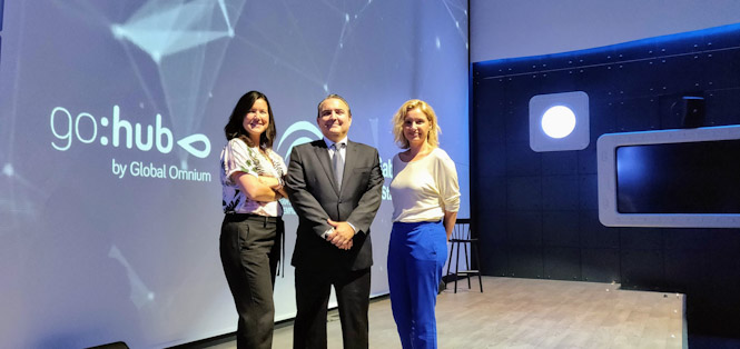 Firma del convenio con Go Hub (ON GRANADA) 