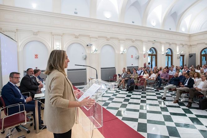 Marifrán Carazo, en rueda de prensa (JUNTA) 