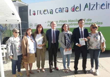 Presentación de la campaña `La otra cara del Alzheimer` (JUNTA)