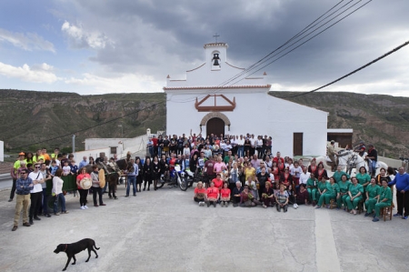 Foto de familia tras lña grabación del programa (LUCIA HERRERO)
