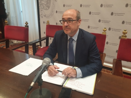 José María Corpas, portavoz del PSOE en el Ayuntamiento de Granada (PSOE) 