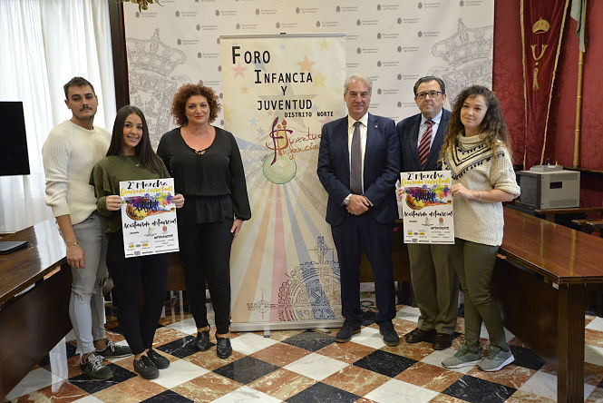 Presentación de la marcha por la zona norte (JAVIER ALGARRA)