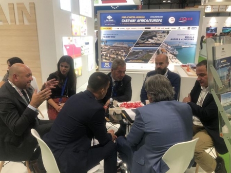 El Presidente de la autoridad portuaria ha acudido a `Fruit Atraction` (PUERTO DE MOTRIL)