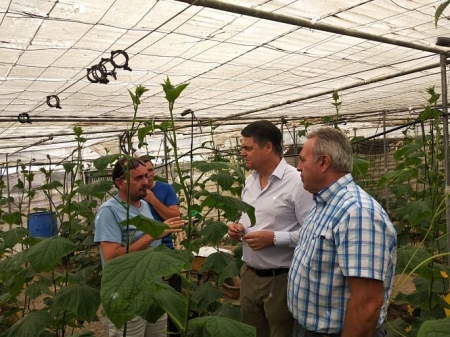 Carlos Rojas ha visitado Polopos - La Mamola (PP) 