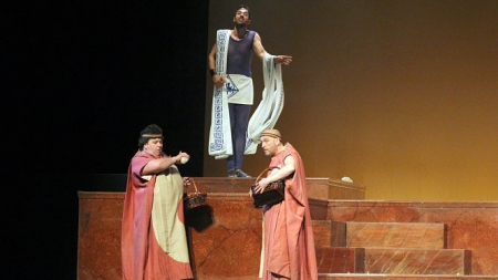 Representación de `Las Pelópidas` (TEATRO DE HUMOR DE SANTA FE) Representación de `Las Pelópidas` (TEATRO DE HUMOR DE SANTA FE)
