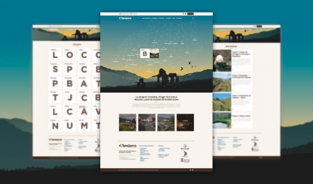 Portada de la nueva web (MDAD ALPUJARRA) 