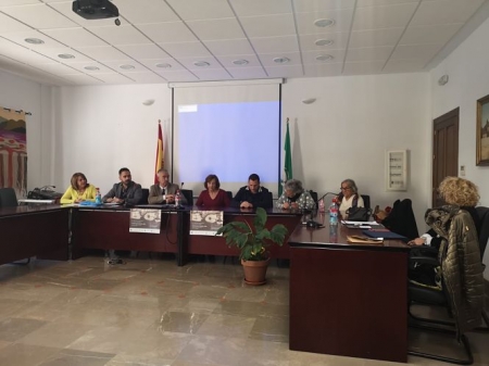 Momento de la ponencia de Francisco Sánchez Montes