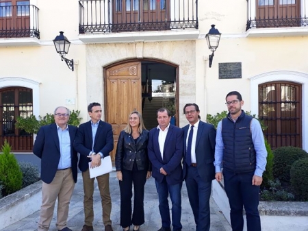 La Consejera de Fomento, Marifrán carazo ha visitado Alhama de Granada (JUNTA)