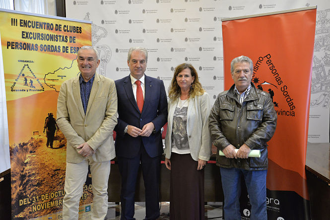 Presentación del III encuentro de clubes de personas sordas (JAVIER ALGARRA)