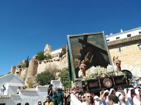 Procesión del Cristo del Paño de Moclín (JUNTA) 