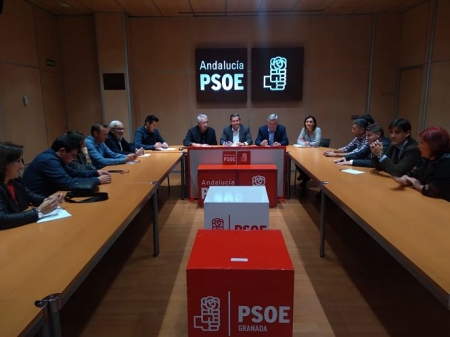 Miembros del PSOE se han reunido con los sindicatos (PSOE)