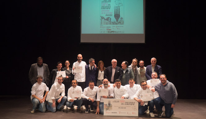 Participantes en el certamen `La mejor tapa del mundo` (CÁMARA GRANADA)