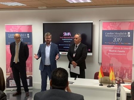 Fran Hervías ha clausurado la cumbre mundial de Municipalistas (CS) 