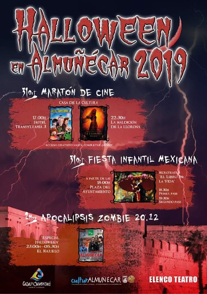 Almuñécar y La herradura celebrarán Halloween (AYTO. ALMUÑÉCAR)