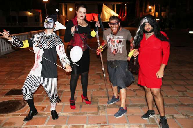 Participantes en la Gimkana Zombie (AYTO. ALMUÑÉCAR) 