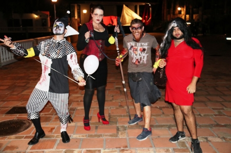 Participantes en la Gimkana Zombie (AYTO. ALMUÑÉCAR) 