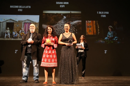 Susana Girón recoge el premio 