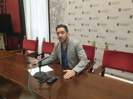 Eduardo Castillo en rueda de prensa (PSOE) 