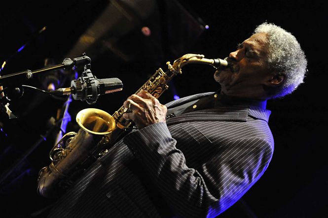 Charles McPherson durante su actuación (GRANADA EN JAZZ)