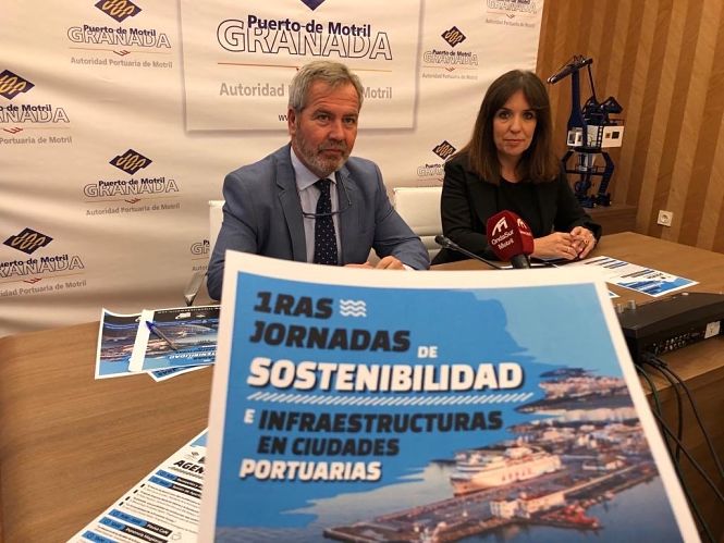 José garcía Fuentes ha presentado las jornadas (PUERTO DE MOTRIL)