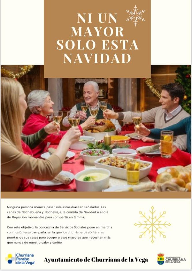 Cartel de la campaña navideña