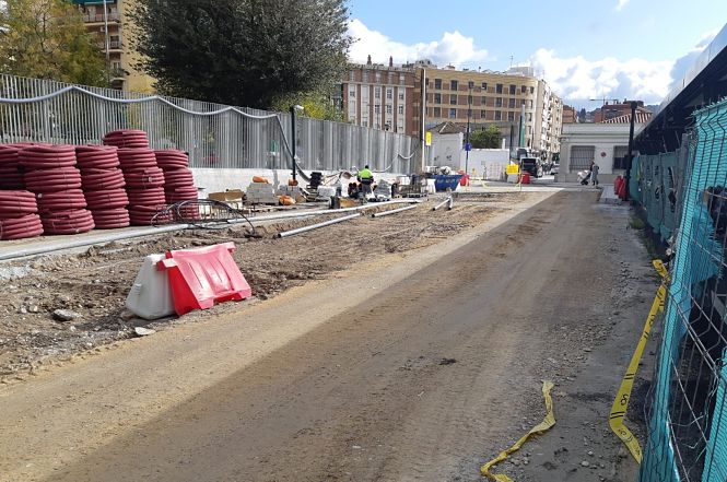 Obras del Parking del AVE (JUNTA)