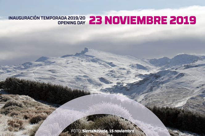 Sierra Nevada abrirá temporada el 23 de Noviembre (CETURSA)