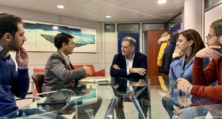 Jesús Ibáñez, director de Cetursa se ha reunido con miembros del PSOE (PSOE)