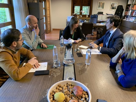 Rocio Díaz se ha reunido con miembros del PSOE (PSOE)