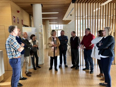 Luisa García Chamorro ha visitado el INSS (AYTO. MOTRIL) 