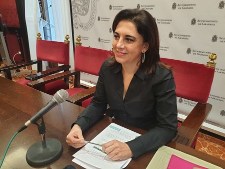 Raquel Ruz en rueda de prensa (PSOE) 