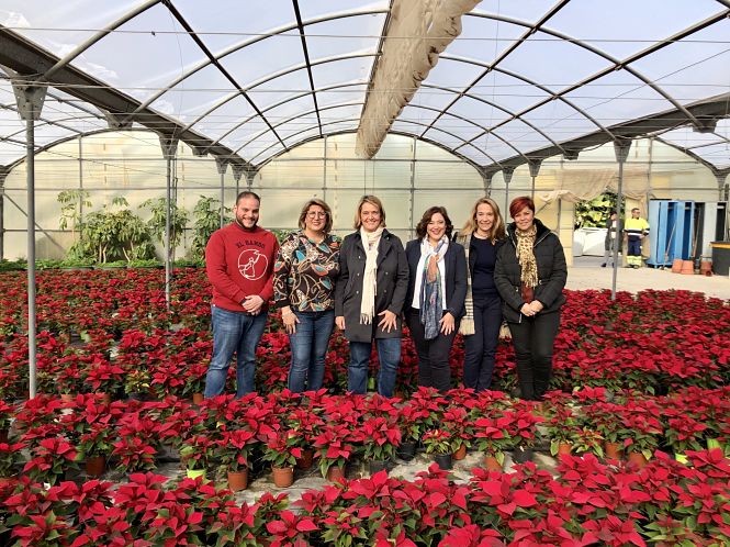 Visita institucional al vivero Municipal (AYTO. MOTRIL)