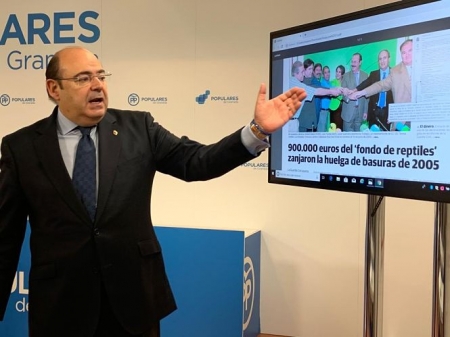 Sebastián Pérez ha valorado la sentencia de los Ere (PP)