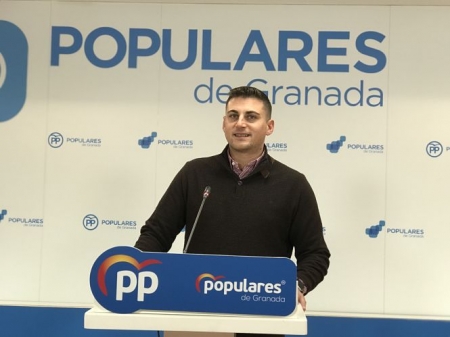 Rafael Caracuel en rueda de prensa (PP)