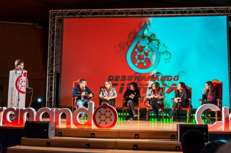 Inauguración de (Desgranando Ciencia`