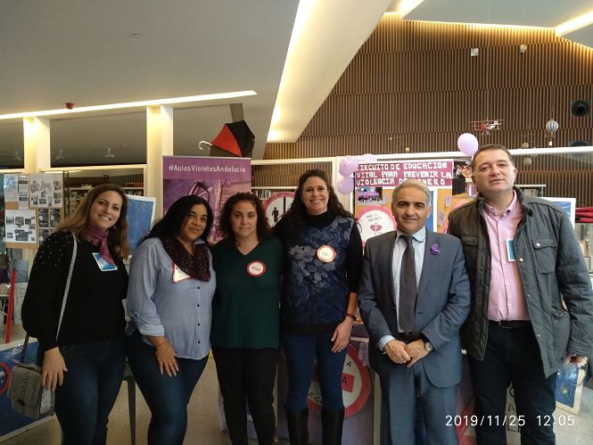 Inauguración del Aula Violeta (JUNTA) 