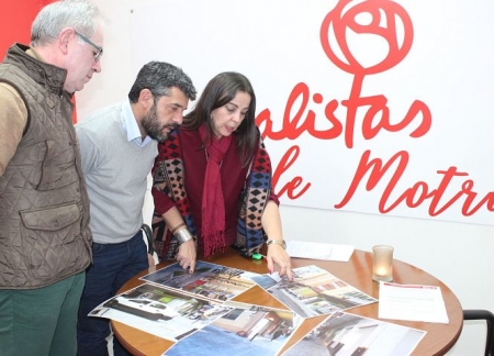 Los concejales socialistas de Motril Alicia Crespo, Francisco Ruiz y Francisco Sánchez-Cantalejo (PSOE MOTRIL)