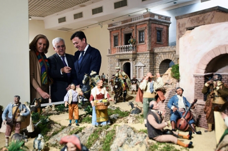 Uno de los belenes que se podrán ver en la expocisión (CAJAGRANADA FUNDACIÖN)