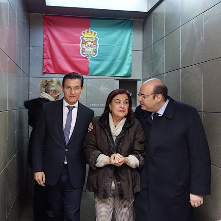 José García Ladrón de Guevara ya descansa en el panteón de ilustres (JAVIER ALGARRA)