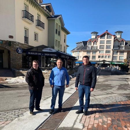 El alcalde de Monachil ha visitado Pradollano (AYTO. MONACHIL) 