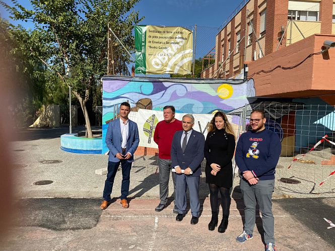 El Delegado de Educación ha visitado el instituto (JUNTA) 