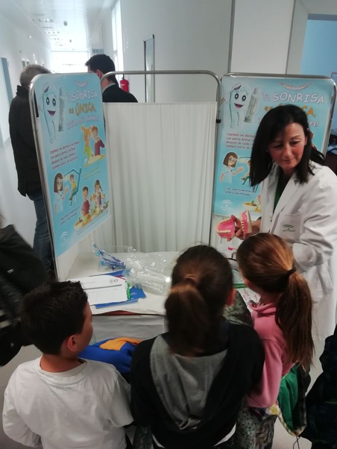 Escolares han participado en el taller de salud bucodental (JUNTA) 