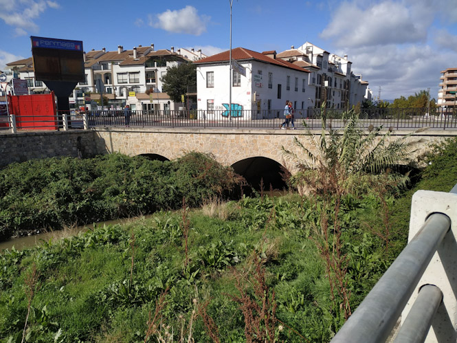 Río Monachil a su paso por Armilla (CS)